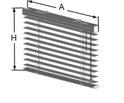 Configurator horizontal blind summary