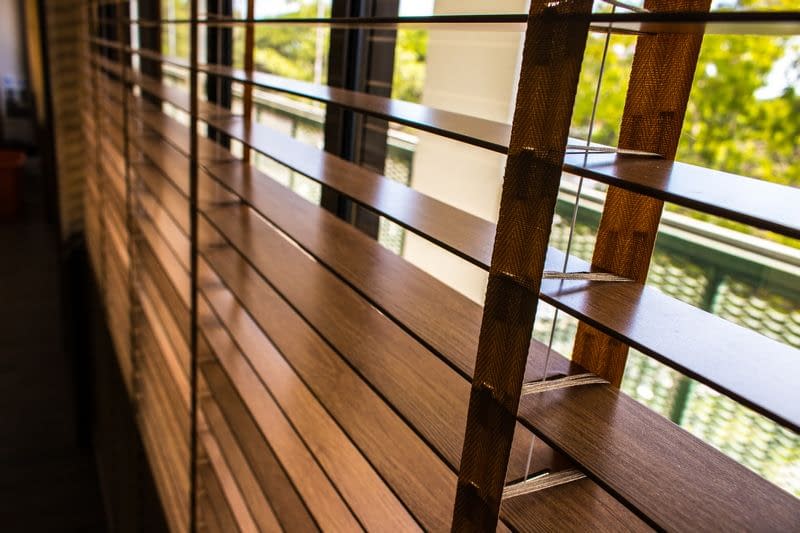 Wooden horizontal blinds gallery