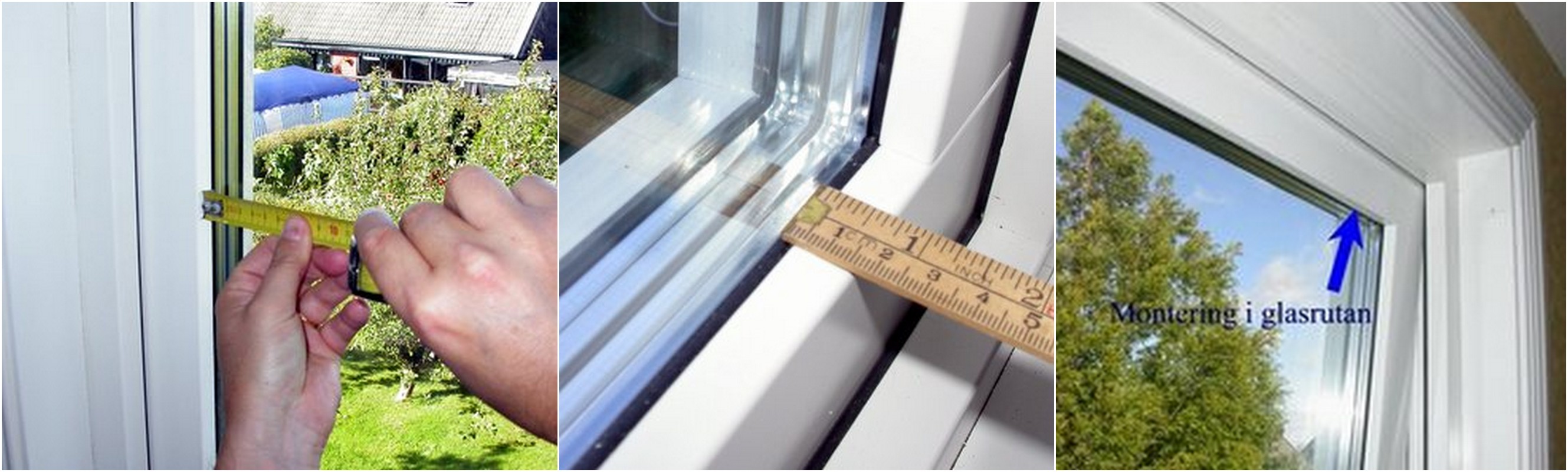 alt="Illustration showing how to measure the glass rebate depth for blind installation, with examples for depths under 10 mm, 10–20 mm, and over 20–25 mm to choose correct mounting and avoid operation issues"