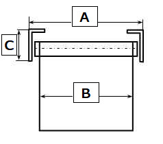 Configurator rullgardin dimensions