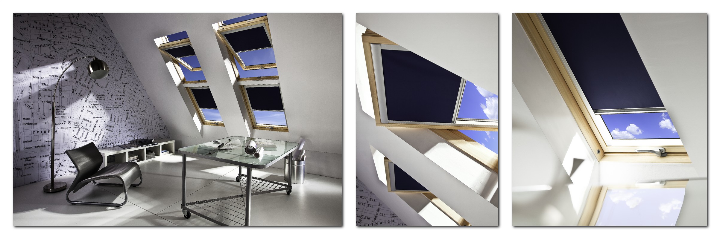 kassettrullgardin premium för takfönster